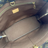 ルイ・ヴィトン LOUIS VUITTON ショッパートートMM NIGO M15274 ブラウン モノグラム・ランドスケープ メンズ ショルダーバッグ
