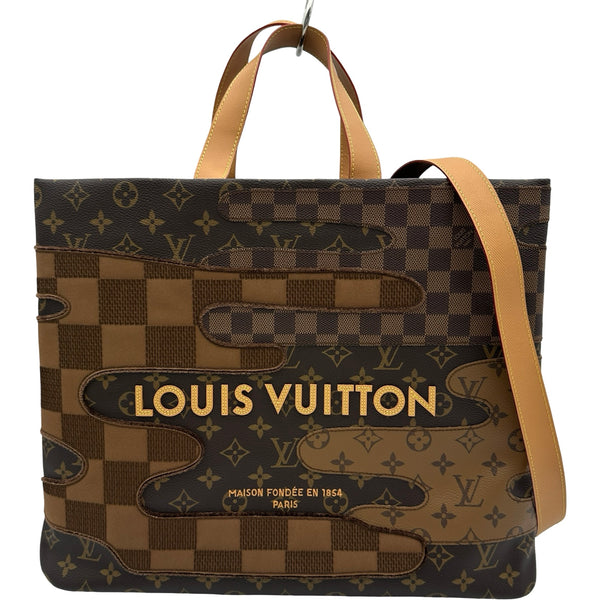 ルイ・ヴィトン LOUIS VUITTON ショッパートートMM NIGO M15274