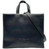 ルイ・ヴィトン LOUIS VUITTON ショッパー・トート MM N28309 ノワール レザー メンズ ショルダーバッグ
