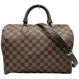 ルイ・ヴィトン LOUIS VUITTON スピーディ・バンドリエール 30 N41367 ブラウン ダミエ・エベヌ ユニセックス ショルダーバッグ