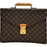 ルイ・ヴィトン LOUIS VUITTON コンセイエ M53331 ブラウン モノグラムキャンバス メンズ ビジネスバッグ