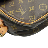 ルイ・ヴィトン LOUIS VUITTON ソミュール35 M42254 ブラウン モノグラムキャンバス レディース ショルダーバッグ