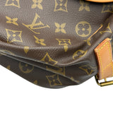 ルイ・ヴィトン LOUIS VUITTON ソミュール35 M42254 ブラウン モノグラムキャンバス レディース ショルダーバッグ