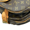ルイ・ヴィトン LOUIS VUITTON ソミュール35 M42254 ブラウン モノグラムキャンバス レディース ショルダーバッグ