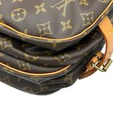 ルイ・ヴィトン LOUIS VUITTON ソミュール35 M42254 ブラウン モノグラムキャンバス レディース ショルダーバッグ