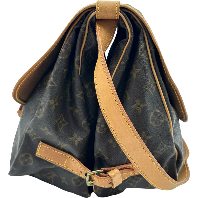 ルイ・ヴィトン LOUIS VUITTON ソミュール35 M40662 ブラウン