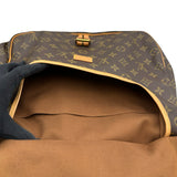 ルイ・ヴィトン LOUIS VUITTON ソミュール35 M42254 ブラウン モノグラムキャンバス レディース ショルダーバッグ
