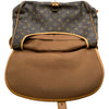 ルイ・ヴィトン LOUIS VUITTON ソミュール35 M42254 ブラウン モノグラムキャンバス レディース ショルダーバッグ