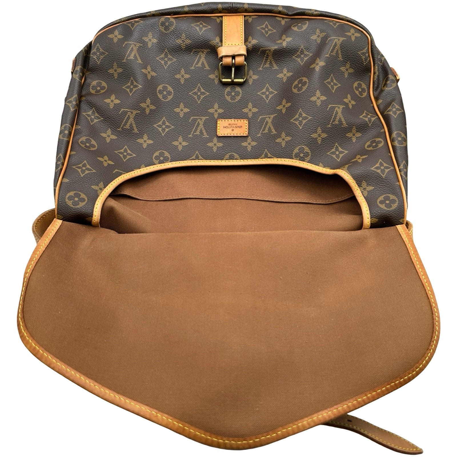 ルイ・ヴィトン LOUIS VUITTON ソミュール35 M42254 ブラウン