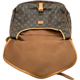 ルイ・ヴィトン LOUIS VUITTON ソミュール35 M42254 ブラウン モノグラムキャンバス レディース ショルダーバッグ