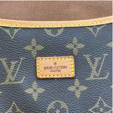 ルイ・ヴィトン LOUIS VUITTON ソミュール35 M42254 ブラウン モノグラムキャンバス レディース ショルダーバッグ