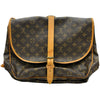 ルイ・ヴィトン LOUIS VUITTON ソミュール35 M42254 ブラウン モノグラムキャンバス レディース ショルダーバッグ