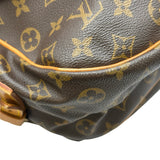 ルイ・ヴィトン LOUIS VUITTON ソミュール35 M42254 ブラウン モノグラムキャンバス レディース ショルダーバッグ