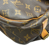 ルイ・ヴィトン LOUIS VUITTON ソミュール35 M42254 ブラウン モノグラムキャンバス レディース ショルダーバッグ