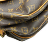 ルイ・ヴィトン LOUIS VUITTON ソミュール35 M42254 ブラウン モノグラムキャンバス レディース ショルダーバッグ