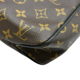ルイ・ヴィトン LOUIS VUITTON ディストリクトPM M40934 ブラウン モノグラム・マカサー メンズ ショルダーバッグ