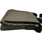 ルイ・ヴィトン LOUIS VUITTON ディストリクトPM M40934 ブラウン モノグラム・マカサー メンズ ショルダーバッグ