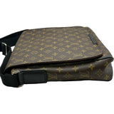 ルイ・ヴィトン LOUIS VUITTON ディストリクトPM M40934 ブラウン モノグラム・マカサー メンズ ショルダーバッグ