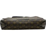 ルイ・ヴィトン LOUIS VUITTON ディストリクトPM M40934 ブラウン モノグラム・マカサー メンズ ショルダーバッグ