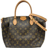 ルイ・ヴィトン LOUIS VUITTON テュレンMM M48814 ブラウン モノグラムキャンバス レディース ショルダーバッグ