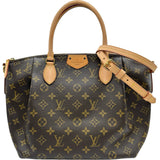 ルイ・ヴィトン LOUIS VUITTON テュレンMM M48814 ブラウン モノグラムキャンバス レディース ショルダーバッグ