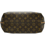 ルイ・ヴィトン LOUIS VUITTON テュレンMM M48814 ブラウン モノグラムキャンバス レディース ショルダーバッグ