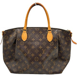 ルイ・ヴィトン LOUIS VUITTON テュレンMM M48814 ブラウン モノグラムキャンバス レディース ハンドバッグ