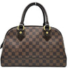 ルイ・ヴィトン LOUIS VUITTON ドゥオモ N60008 ブラウン ダミエ・エベヌ レディース ハンドバッグ
