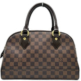 ルイ・ヴィトン LOUIS VUITTON ドゥオモ N60008 ブラウン ダミエ・エベヌ レディース ハンドバッグ