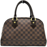 ルイ・ヴィトン LOUIS VUITTON ドゥオモ N60008 ブラウン ダミエ・エベヌ レディース ハンドバッグ