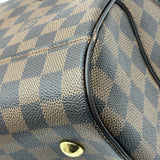 ルイ・ヴィトン LOUIS VUITTON ドゥオモ N60008 ブラウン ダミエ・エベヌ レディース ハンドバッグ