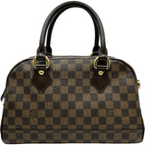 ルイ・ヴィトン LOUIS VUITTON ドゥオモ N60008 ブラウン ダミエ・エベヌ レディース ハンドバッグ