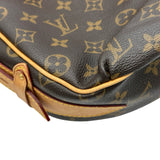 ルイ・ヴィトン LOUIS VUITTON トゥラムGM M40075 ブラウン モノグラムキャンバス レディース ショルダーバッグ