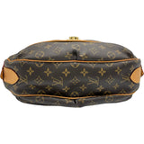 ルイ・ヴィトン LOUIS VUITTON トゥラムGM M40075 ブラウン モノグラムキャンバス レディース ショルダーバッグ