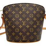 ルイ・ヴィトン LOUIS VUITTON ドルーオ M51290 ブラウン モノグラム・キャンバス レディース ショルダーバッグ