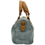 ルイ・ヴィトン LOUIS VUITTON ナノ・スピーディ M11212 ブルー デニム レディース ショルダーバッグ