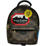 ルイ・ヴィトン LOUIS VUITTON パームスプリングスバックパックミニ M42971 ブラウン モノグラム・ワールドツアー レディース リュック・デイパック