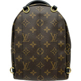 ルイ・ヴィトン LOUIS VUITTON パームスプリングスバックパックミニ M42971 ブラウン モノグラム・ワールドツアー レディース リュック・デイパック