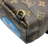 ルイ・ヴィトン LOUIS VUITTON パームスプリングスバックパックミニ M42971 ブラウン モノグラム・ワールドツアー レディース リュック・デイパック