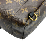 ルイ・ヴィトン LOUIS VUITTON パームスプリングスバックパックミニ M42971 ブラウン モノグラム・ワールドツアー レディース リュック・デイパック