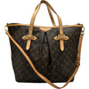 ルイ・ヴィトン LOUIS VUITTON パレルモGM M40146 ブラウン モノグラムキャンバス レディース ショルダーバッグ