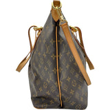 ルイ・ヴィトン LOUIS VUITTON パレルモGM M40146 ブラウン モノグラムキャンバス レディース ショルダーバッグ