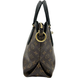 ルイ・ヴィトン LOUIS VUITTON フラワージップドトートPM M44351 ブラウン/ノワール モノグラムキャンバス レディース ショルダーバッグ