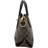 ルイ・ヴィトン LOUIS VUITTON フラワージップドトートPM M44351 ブラウン/ノワール モノグラムキャンバス レディース ショルダーバッグ