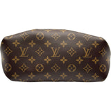 ルイ・ヴィトン LOUIS VUITTON フラワージップドトートPM M44351 ブラウン/ノワール モノグラムキャンバス レディース ショルダーバッグ