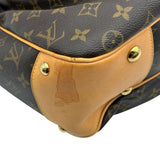 ルイ・ヴィトン LOUIS VUITTON ボエシMM M45714 ブラウン モノグラムキャンバス レディース トートバッグ