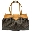ルイ・ヴィトン LOUIS VUITTON ボエシMM M45714 ブラウン モノグラムキャンバス レディース トートバッグ