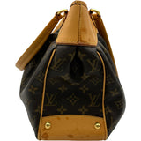 ルイ・ヴィトン LOUIS VUITTON ボエシMM M45714 ブラウン モノグラムキャンバス レディース トートバッグ