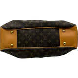 ルイ・ヴィトン LOUIS VUITTON ボエシMM M45714 ブラウン モノグラムキャンバス レディース トートバッグ