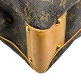 ルイ・ヴィトン LOUIS VUITTON ボエシMM M45714 ブラウン モノグラムキャンバス レディース トートバッグ